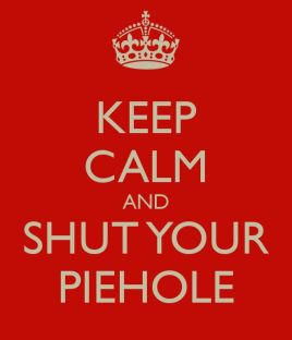 Keep Calm Pie Hole