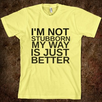 Stubborn